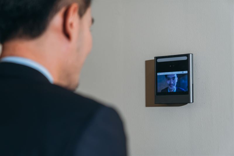 IP intercom görüntülü kapı paneli